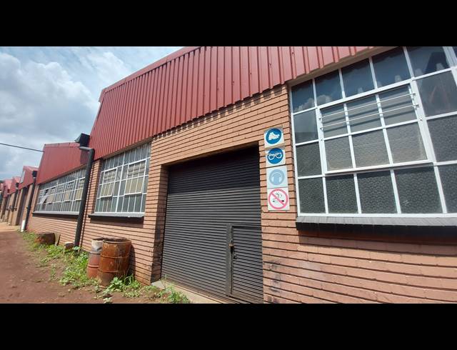 2,400M² FACTORY TO LET IN ALRODE